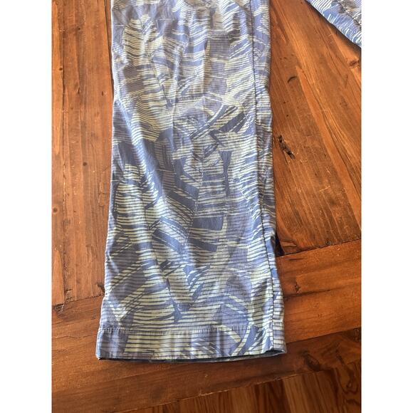 Vineyard Vines Lounge Pants Men's Bayside Blue Camo Size Large Palm Tropical - Picture 2 of 13